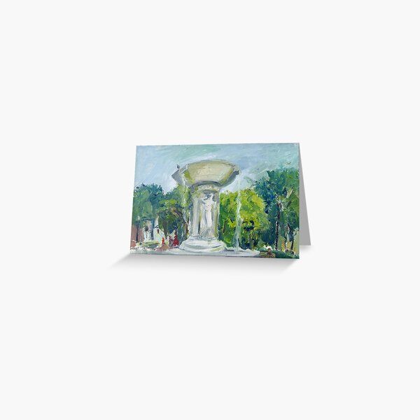 Fountain at Dupont Circle Greeting Card