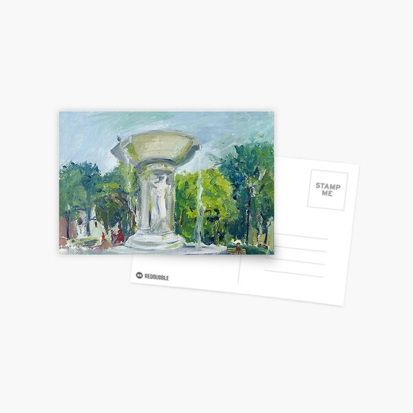 Fountain at Dupont Circle Postcard