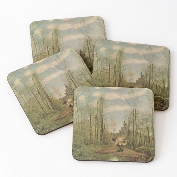 Item preview, The Church at Marissel-Camille Corot designed and sold by LexBauer.