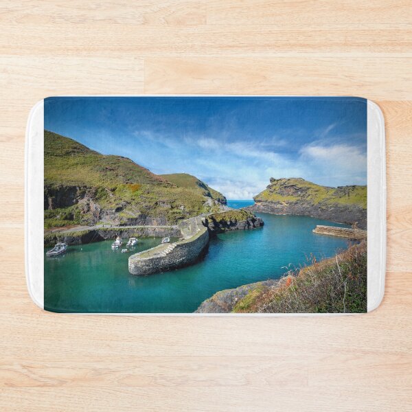 Item preview, Boscastle harbour Cornwall  designed and sold by eddiej.