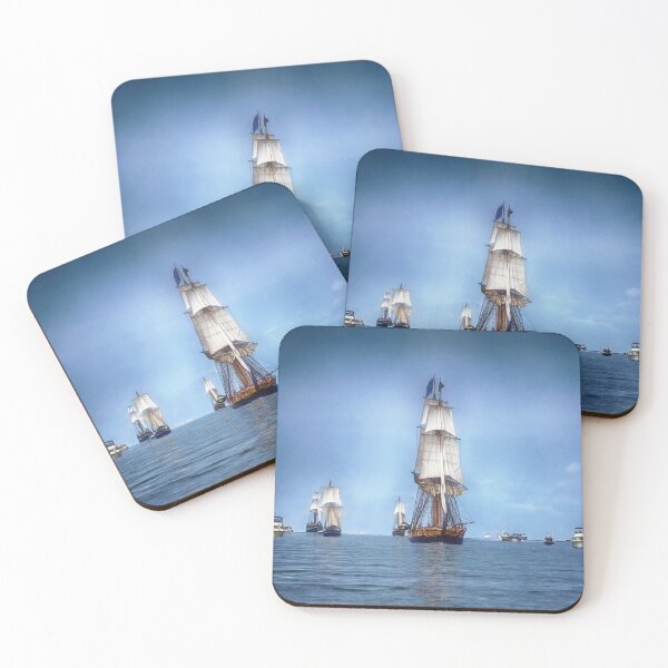 The Niagara Leading the Parade Coasters (Set of 4)