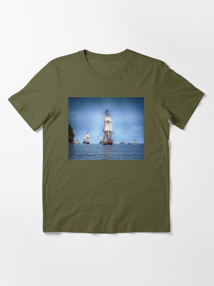 The Tall Ship Niagara With Cannons - Erie, PA Essential T-Shirt