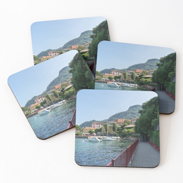 Item preview, Lovers Promenade at the Harbour - Charismatic Varenna Lake Como Lombardy Italy designed and sold by Georgia Mizuleva.