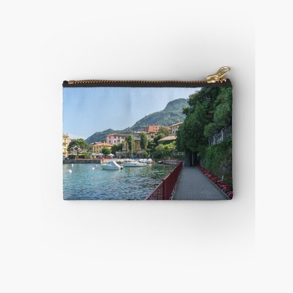 Item preview, Lovers Promenade at the Harbour - Charismatic Varenna Lake Como Lombardy Italy designed and sold by Georgia Mizuleva.