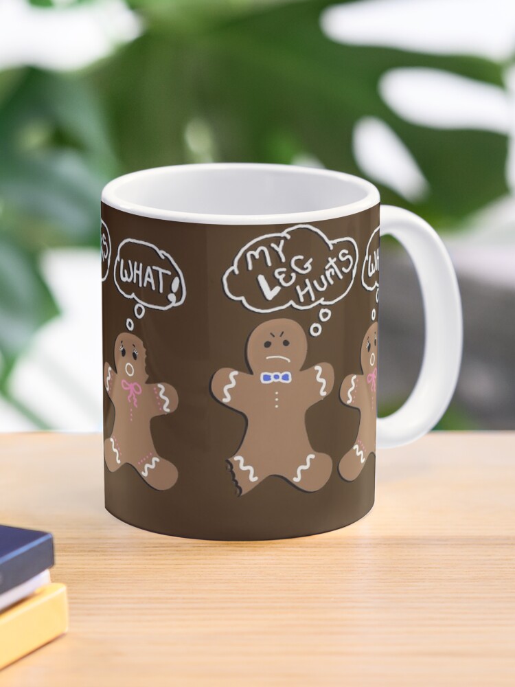 Gingerbread Cookie Personalized Christmas Mugs