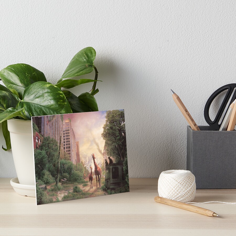 Journey's End Art Board Print