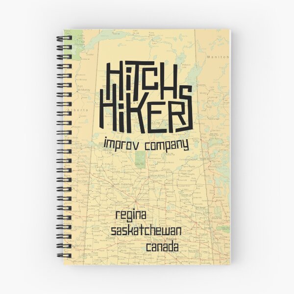 Item preview, Hitchhikers Improv Map designed and sold by madeinsask.
