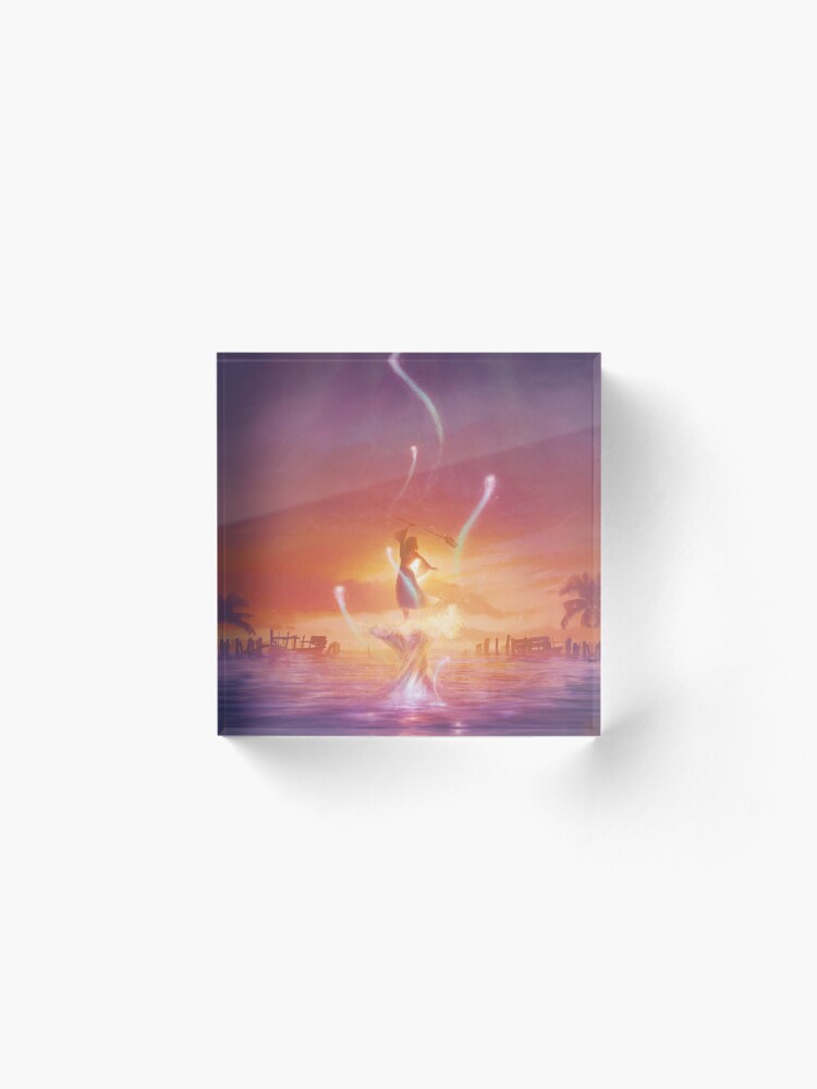 Alternate view of Song of Prayers Acrylic Block