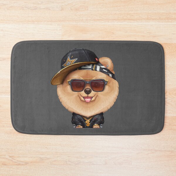 Item preview, Orange Pomeranian Hip-Hop Super Star designed and sold by anmlz.