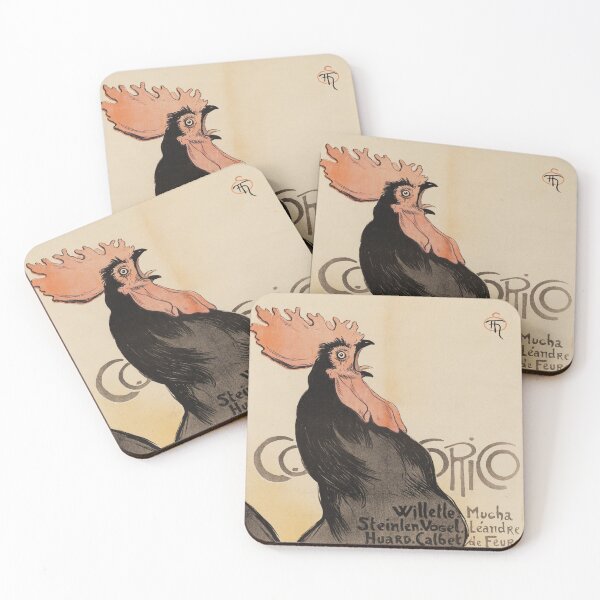 Item preview, Theophile Alexandre Steinlen - Cocorico designed and sold by vakashop.
