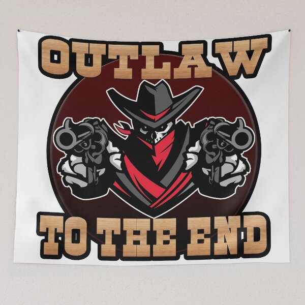 Item preview, Outlaw to the End designed and sold by ZombeeMunkee.