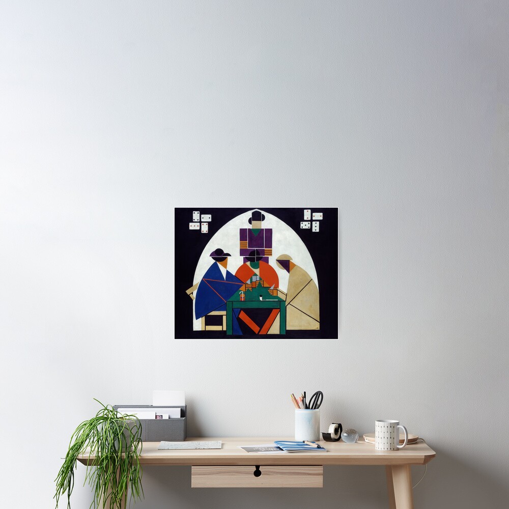 "Theo Van Doesburg Card Players " Poster for Sale by Redbubble