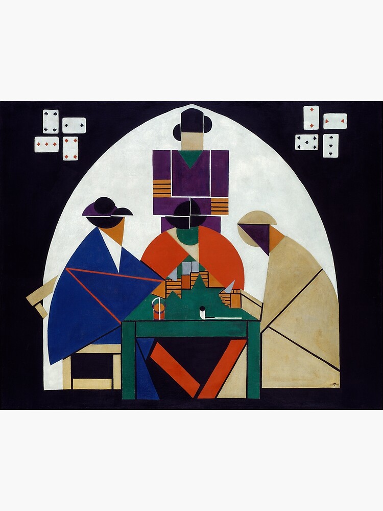 "Theo Van Doesburg Card Players " Poster for Sale by Redbubble