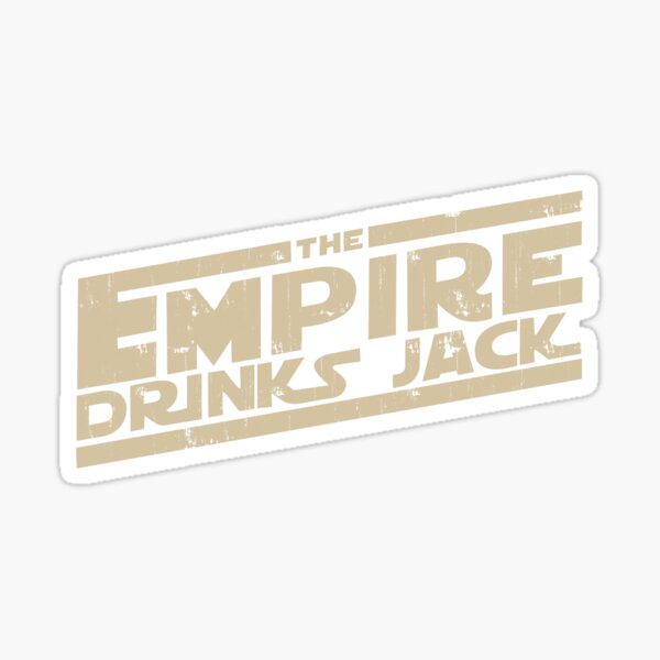 L'Empire boit Jack Sticker