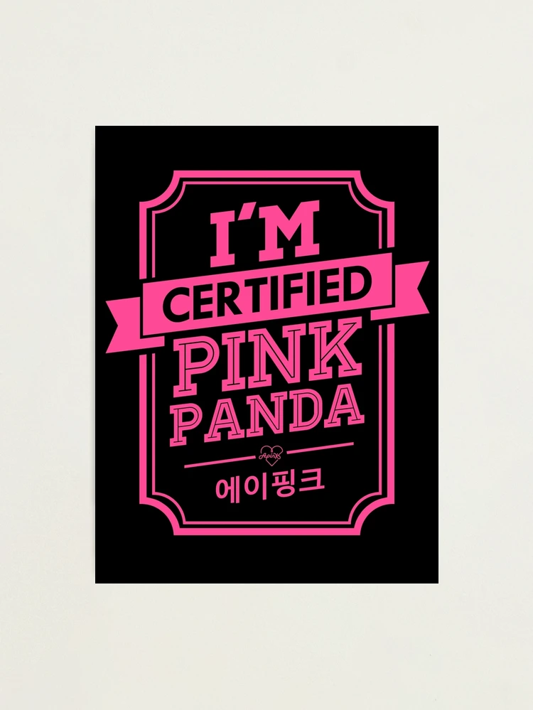 Certified APINK Pink Panda