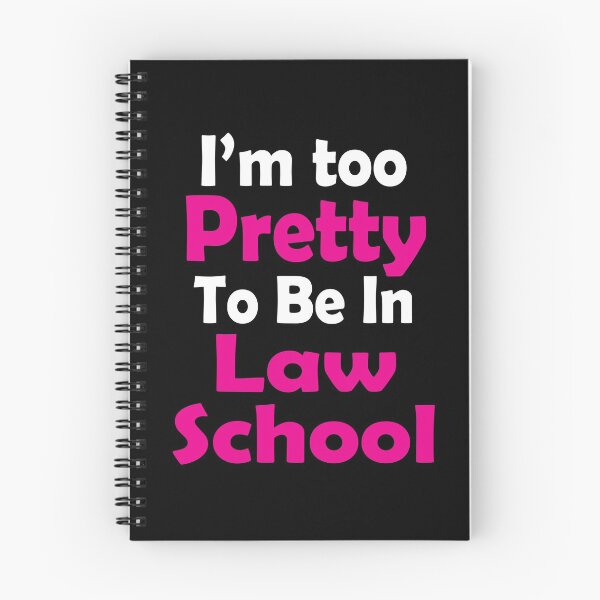 Item preview, I'm Too Pretty to be in Law School - Pretty Lawyers Christmas,Birthday and Back to School Gift Ideas designed and sold by ASClothDesign.