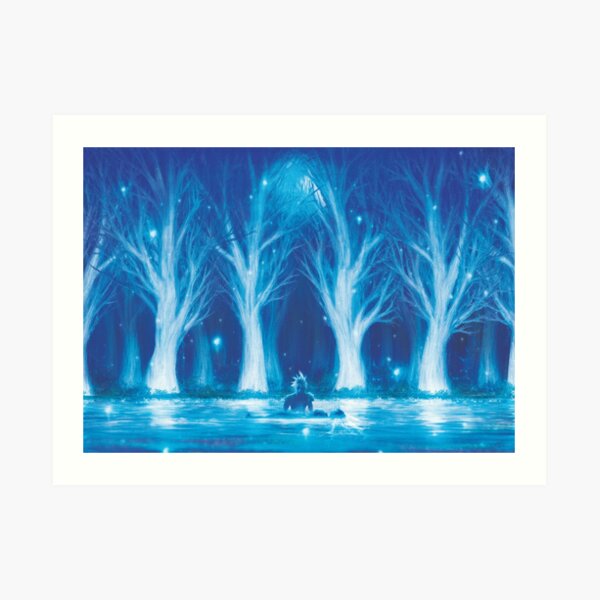 Life Stream Art Print
