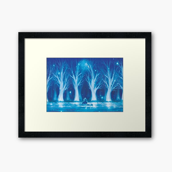 Life Stream Framed Art Print