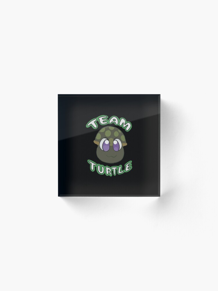Tofuu Team Turtle Acrylic Block By Puffyhonk Redbubble - tofuu land roblox