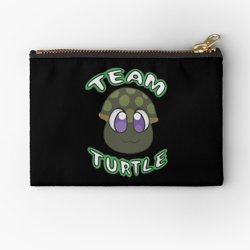 Tofuu Team Turtle Zipper Pouch By Puffyhonk Redbubble - tofuu land roblox
