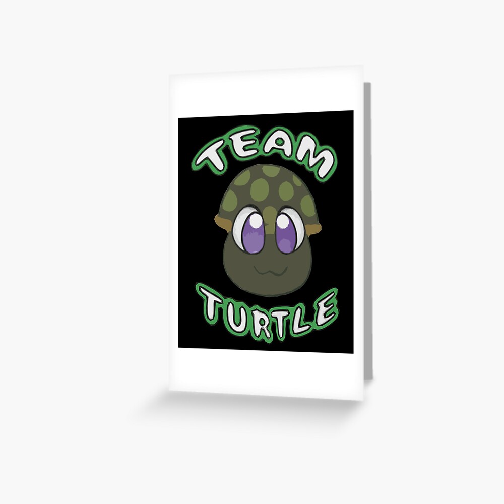 Tofuu Team Turtle Art Print By Puffyhonk Redbubble - team turtle and team sloth roblox