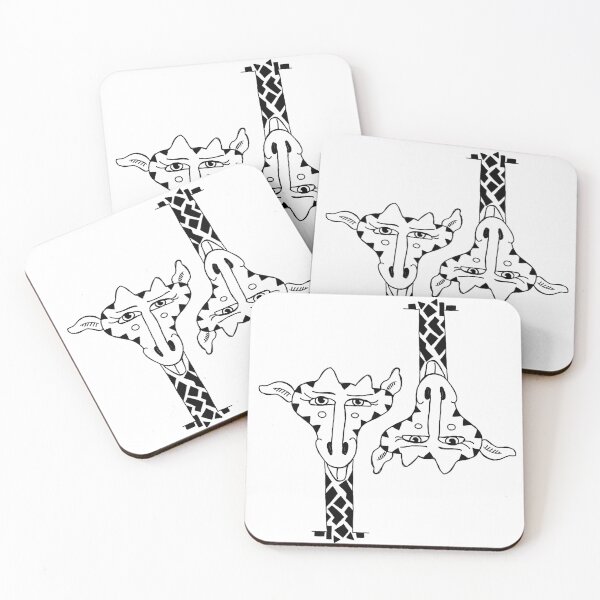 Item preview, Two funky giraffes designed and sold by callistoursus.