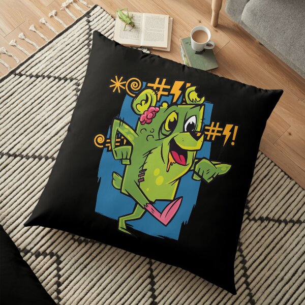 Mutant bear Floor Pillow