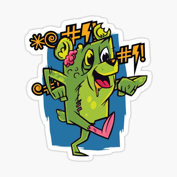 Mutant bear Sticker