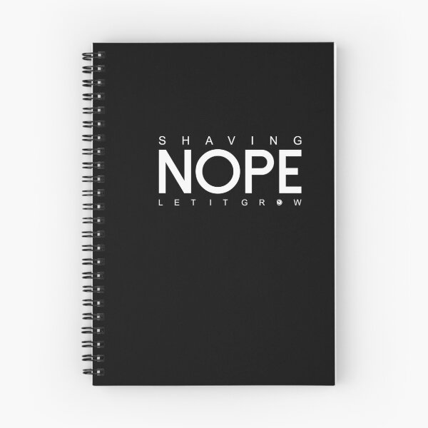 Item preview, Shaving Nope Let It Grow designed and sold by netrok.