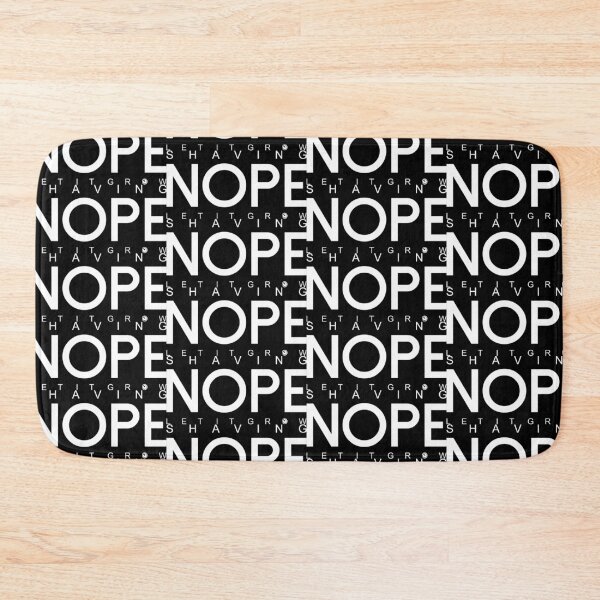 Item preview, Shaving Nope Let It Grow designed and sold by netrok.
