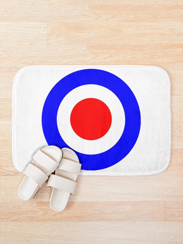 Thumbnail 1 of 6, Bath Mat, Mod target designed and sold by masterchef-fr.