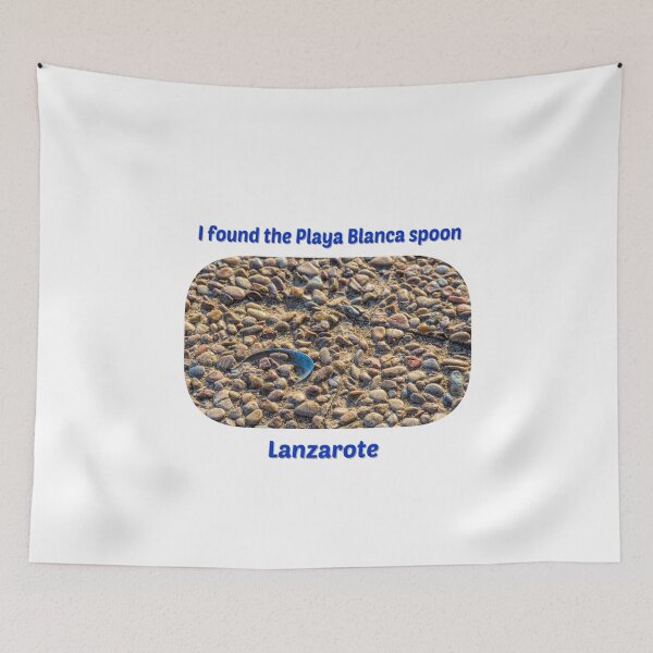 Item preview, Encontré la cuchara de Playa Blanca en concreto designed and sold by iCimages.net.