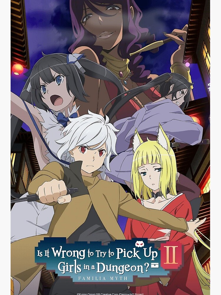 Dungeon ni Deai wo Motomeru no wa Machigatteiru Darou ka II - Is It Wrong  to Try to Pick Up Girls in a Dungeon? II, Danmachi II