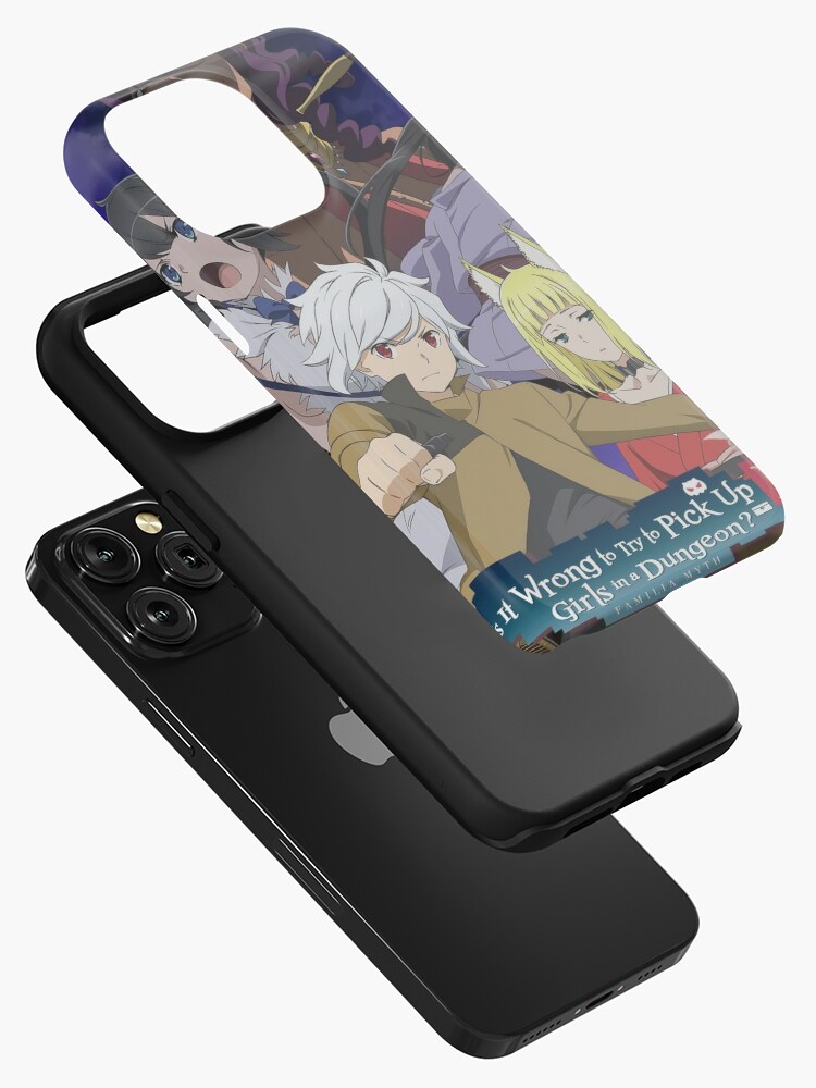 Dungeon ni Deai wo Motomeru no wa Machigatteiru Darou ka II, Is It Wrong to  Try to Pick Up Girls in a Dungeon? II iPhone Case for Sale by wazzaah