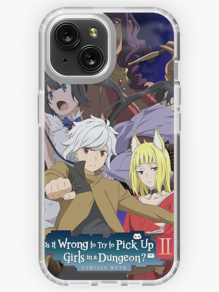 Dungeon ni Deai wo Motomeru no wa Machigatteiru Darou ka II, Is It Wrong to  Try to Pick Up Girls in a Dungeon? II iPhone Case for Sale by wazzaah