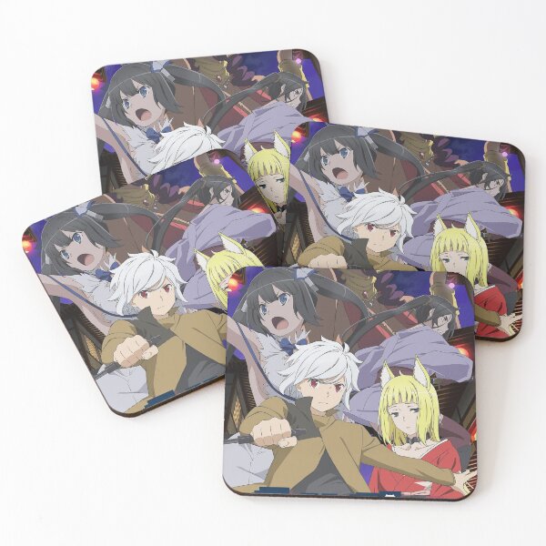 Item preview, Dungeon ni Deai wo Motomeru no wa Machigatteiru Darou ka II, Is It Wrong to Try to Pick Up Girls in a Dungeon? II designed and sold by wazzaah.