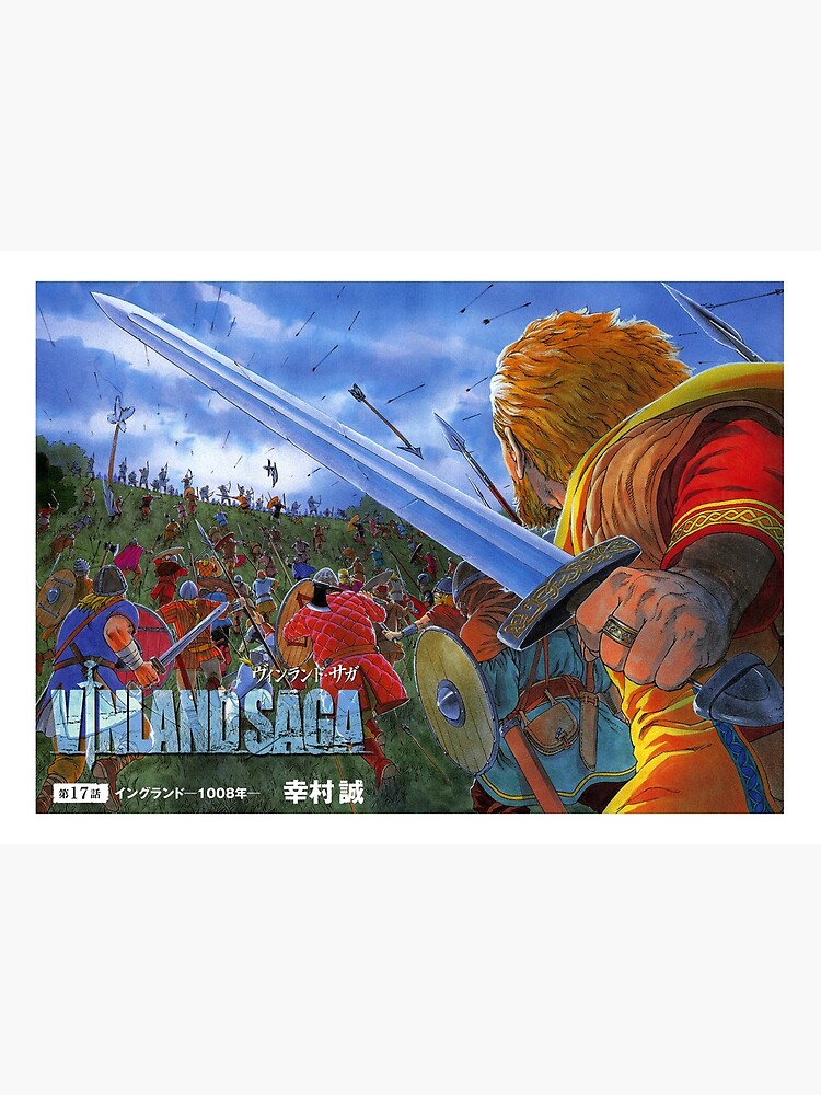 Vinland Saga Poster Art Board Print By Wazzaah Redbubble