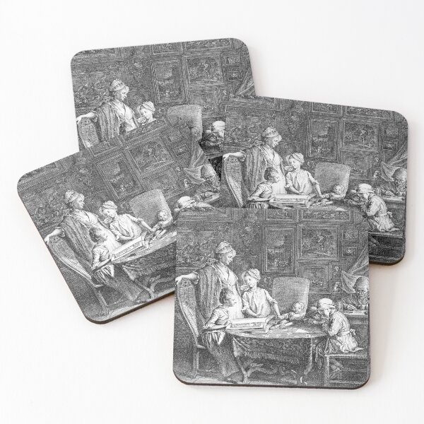 Item preview, Cabinet d'un Peintre - Daniel Chodowiecki - 1771 designed and sold by CrankyOldDude.