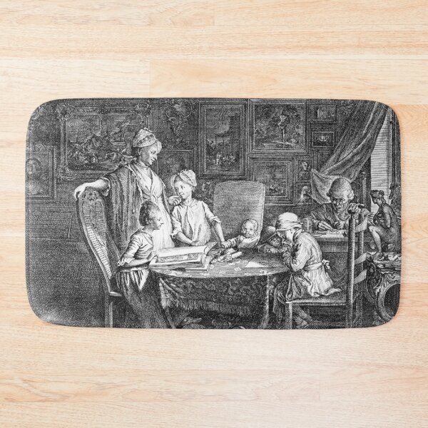 Item preview, Cabinet d'un Peintre - Daniel Chodowiecki - 1771 designed and sold by CrankyOldDude.