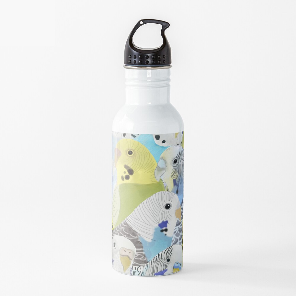 Budgie Parakeets Water Bottle