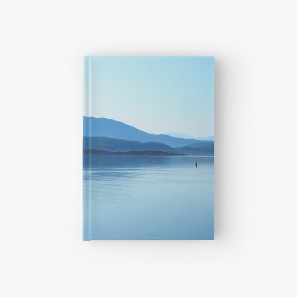 peace and tranquility on the sea Hardcover Journal