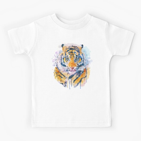 Watercolor Tiger T-shirt- 1 Graphic by raqibul_graphics · Creative