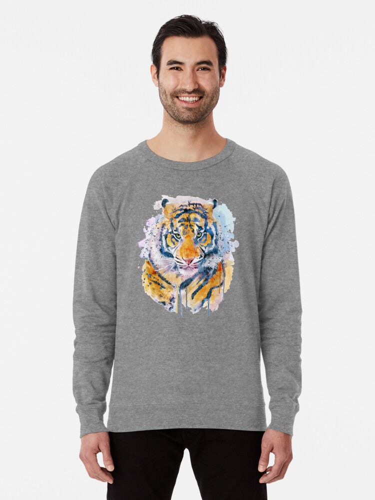 tiger face sweatshirt