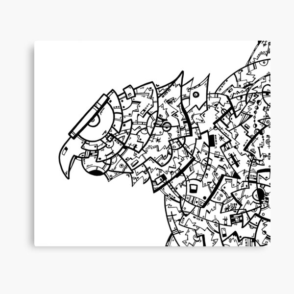 Aigle Impression sur toile