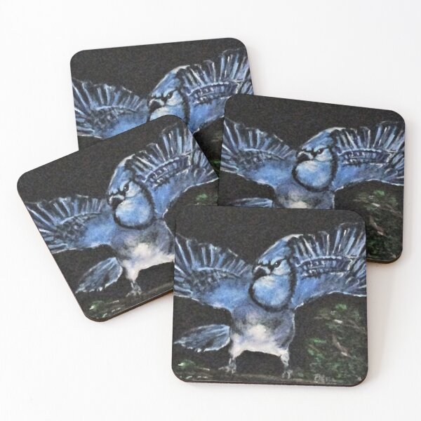Item preview, Angry Blue Jay designed and sold by Clyde J. Kell.