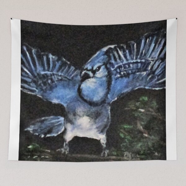 Item preview, Angry Blue Jay designed and sold by Clyde J. Kell.