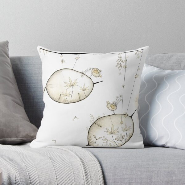 Dodo du monde graine - Seed world dodo Throw Pillow