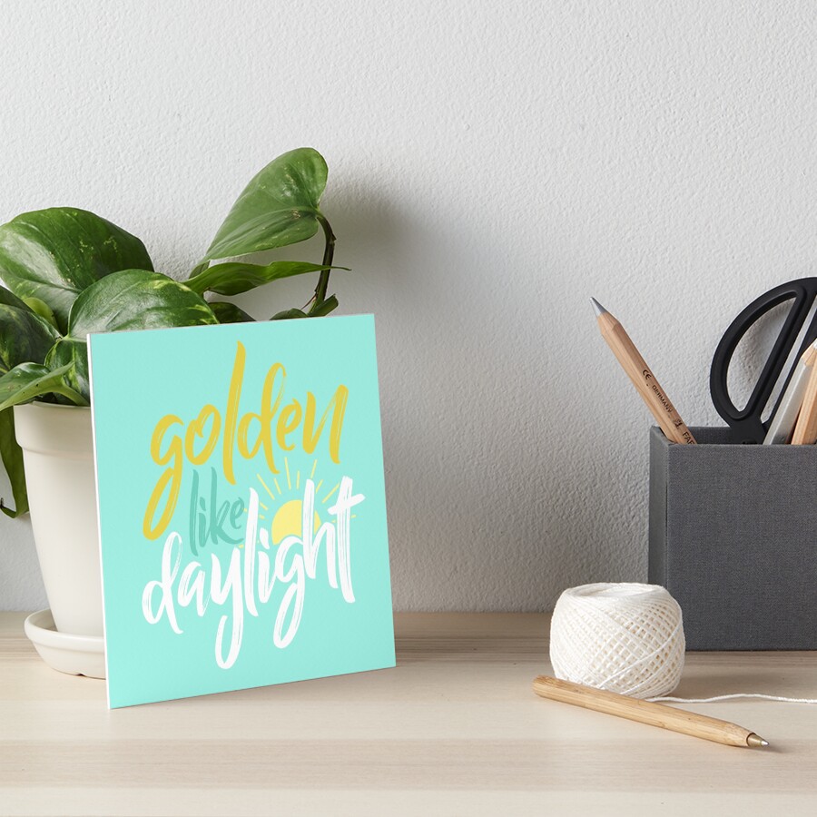 Item preview, Art Board Print designed and sold by jenelleclaire.