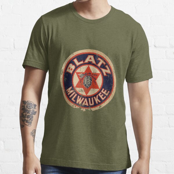 1970 Milwaukee Brewers Artwork: Men's Tri-Blend T-Shirt