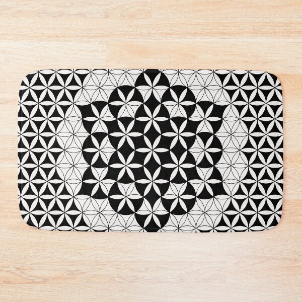 Item preview, Flower of Life Black White Modern Design designed and sold by Cveti Dinkova.